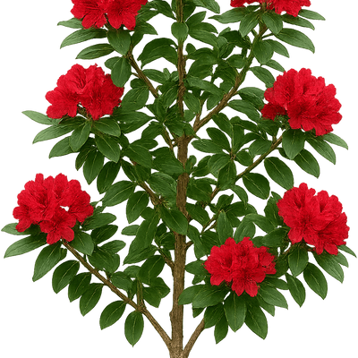 Rhododendron 'Nabucco' - Shoot