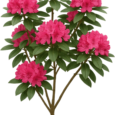 Rhododendron 'Canzonetta' - Shoot