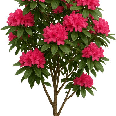 Rhododendron 'Gristede' - Shoot