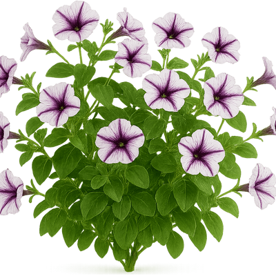 Petunia 'Pinstripe' - Shoot