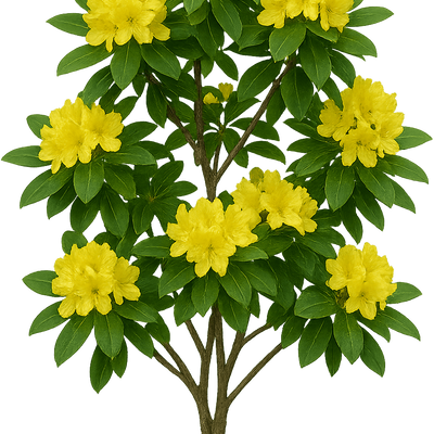 rhododendron tulipifera Liriodendron tulipifera 'Glen's Gold' Tulip Tree Poplar