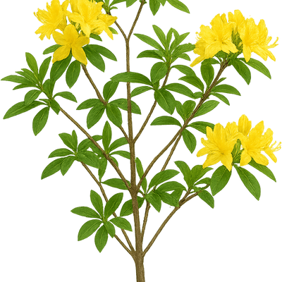 Rhododendron luteum - Shoot