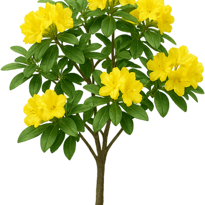 Rhododendron 'Golden Sunset' - Shoot