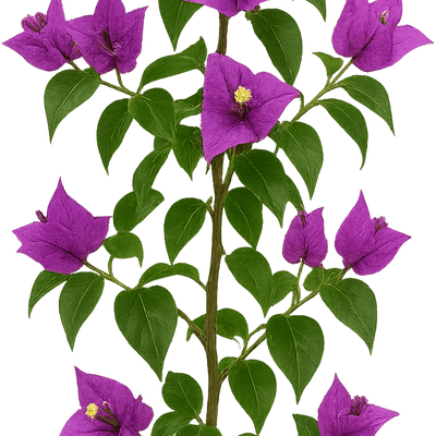 Bougainvillea 'Violet de Meze' - Shoot