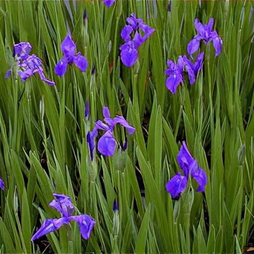 Iris laevigata - Shoot
