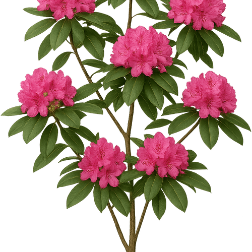 Rhododendron 'Duke of York' - Shoot