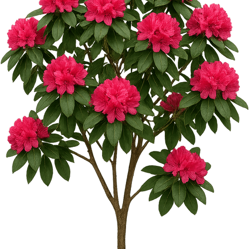 Rhododendron 'Barbarella' - Shoot