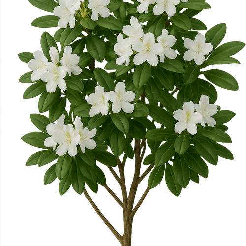Rhododendron 'Schneewittchen' - Shoot