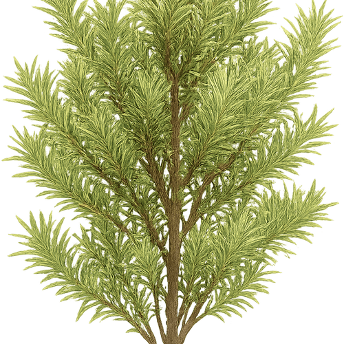 Podocarpus nivalis 'Kilworth Cream' - Shoot