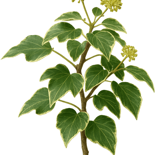 Hedera algeriensis 'Gloire de Marengo' - Shoot