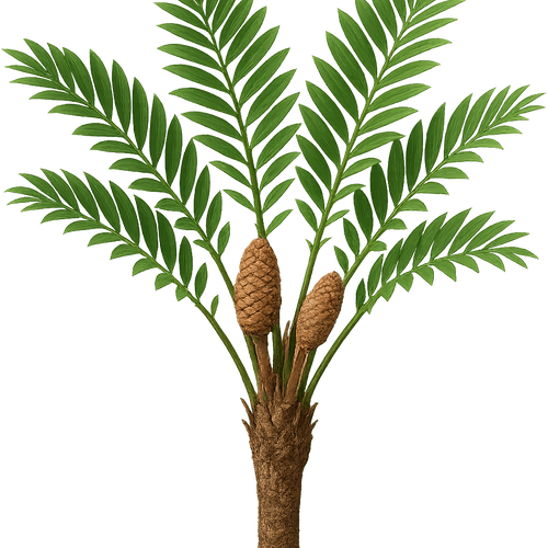 Zamia nesophila - Shoot