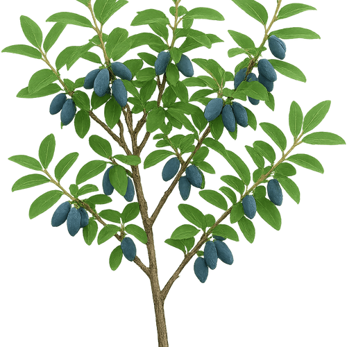 Lonicera caerulea var. kamtschatica 'Wojtek' - Shoot