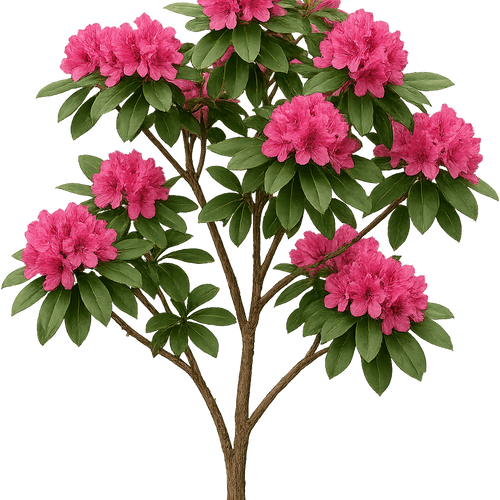 Rhododendron 'Burletta' - Shoot